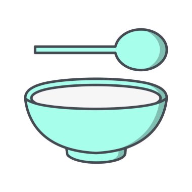 Illustration çorba simgesi