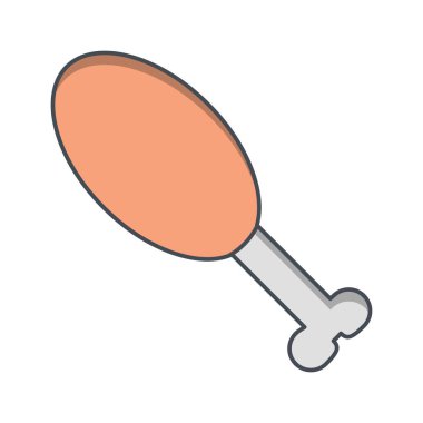 İllüstrasyon tavuk simgesi