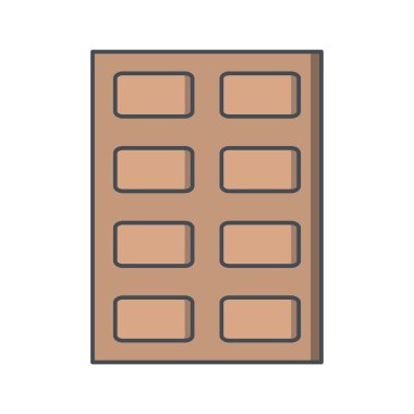 İllüstrasyon snack simgesi