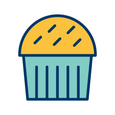 İllüstrasyon Cupcake simgesi