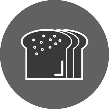 İllüstrasyon ekmek simgesi