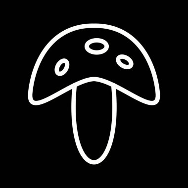 İllüstrasyon mantar simgesi