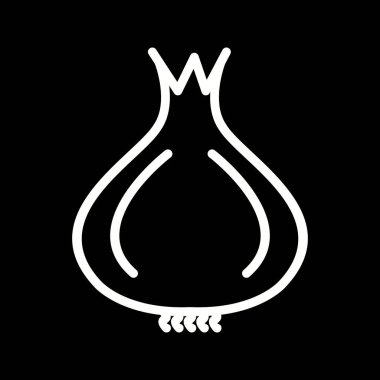 İllüstrasyon soğan simgesi