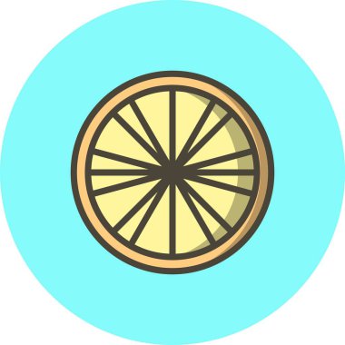 İllüstrasyon limon simgesi