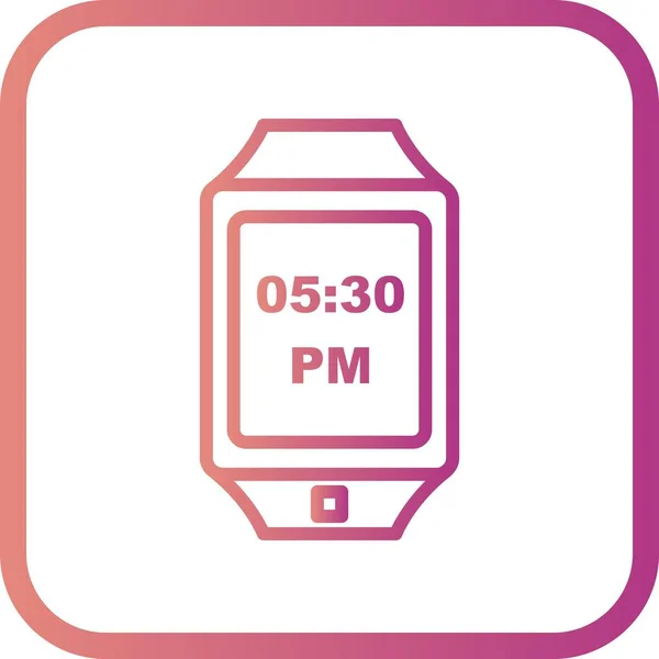 Illustration Smart Watch Icône — Photo
