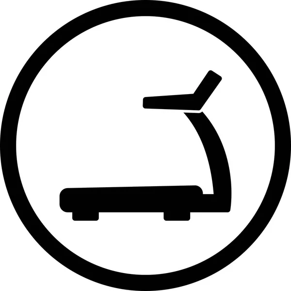 Illustrazione Tapis roulant icona — Foto Stock