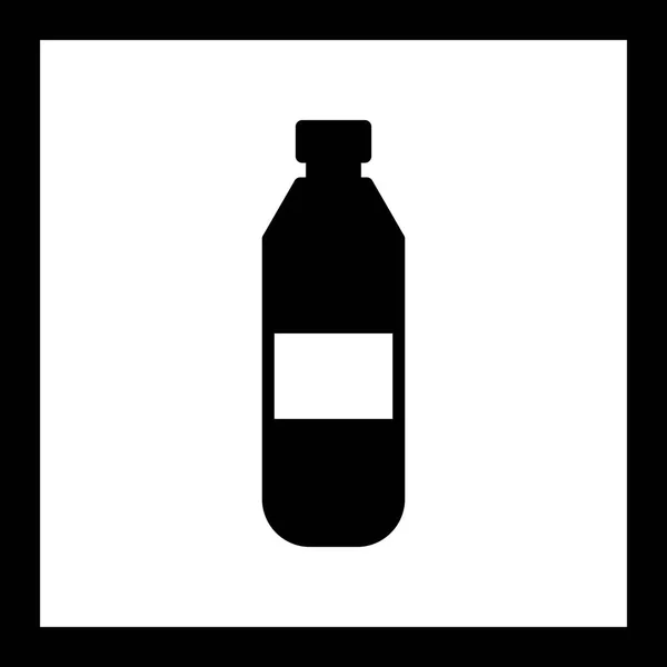 Illustration  Water Bottle Icon — Stock Photo, Image