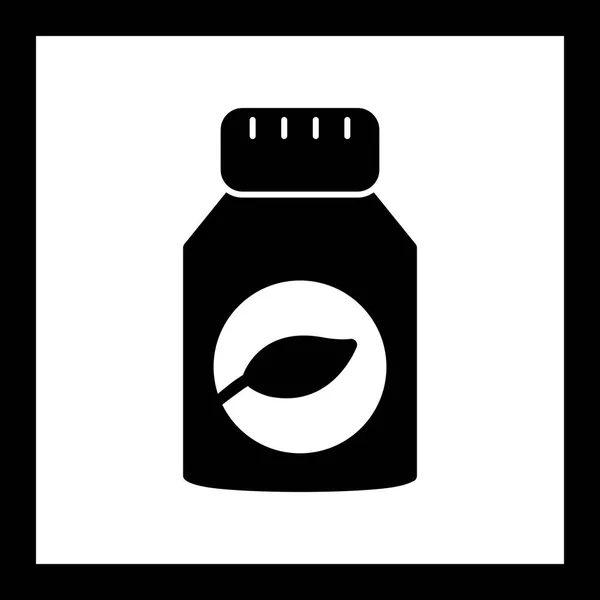 Ikona suplementów ilustracyjnych — Zdjęcie stockowe