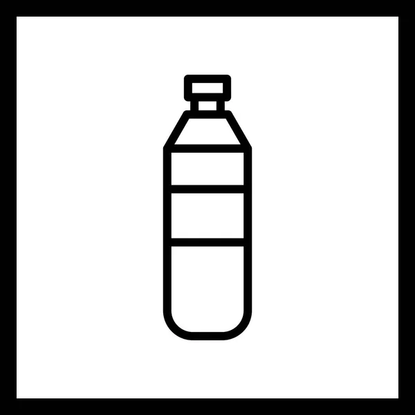 Illustrazione Icona bottiglia d'acqua — Foto Stock