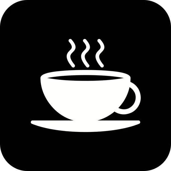 Иллюстрация чайной иконы — стоковое фото