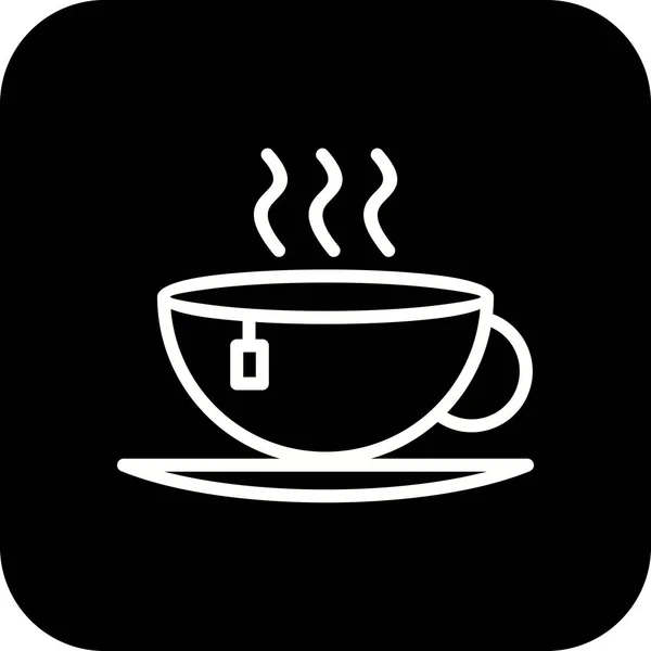 Illustratie Tea icon — Stockfoto