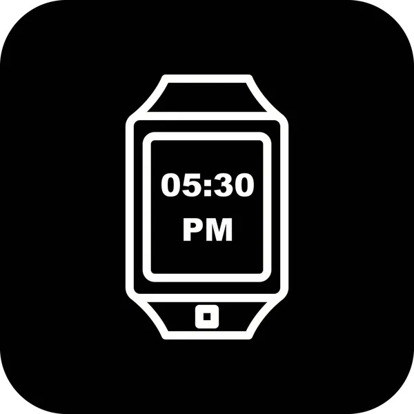 Illustrazione Smart Watch Icona — Foto Stock