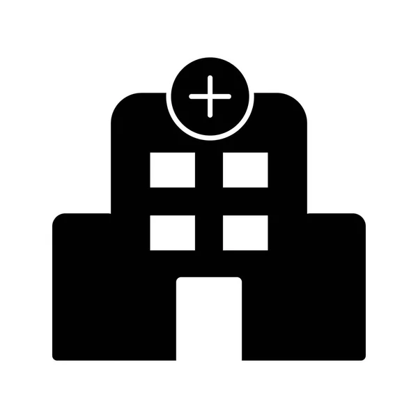 Illustratie ziekenhuis pictogram — Stockfoto