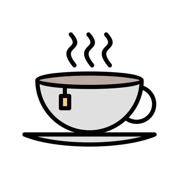 Illustration Tea Icon — Stock Photo, Image