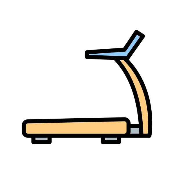 Ilustração Treadmill Icon — Fotografia de Stock
