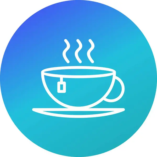 Illustratie Tea icon — Stockfoto