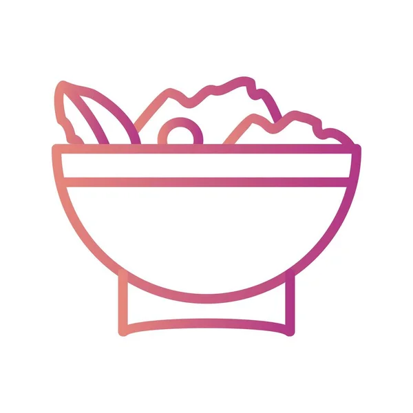 Illustration Salatsymbol — Stockfoto