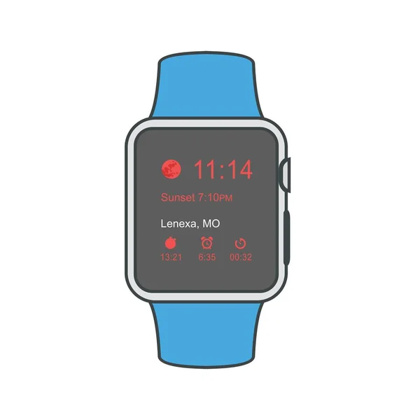 Ilustración Smart Watch Icon — Foto de Stock