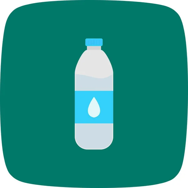 Иллюстрационная икона водяной бутылки — стоковое фото
