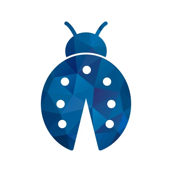 Illustratie Lady Bug icon — Stockfoto