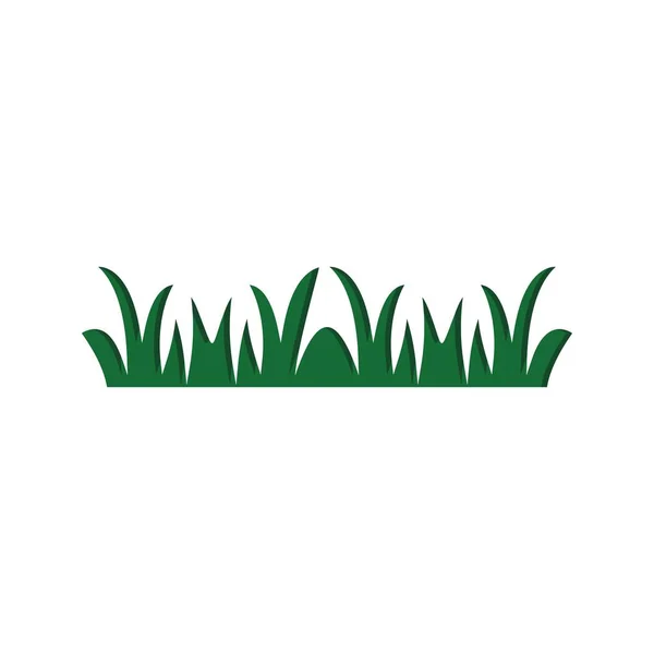 Illustrazione Icona dell'erba — Foto Stock