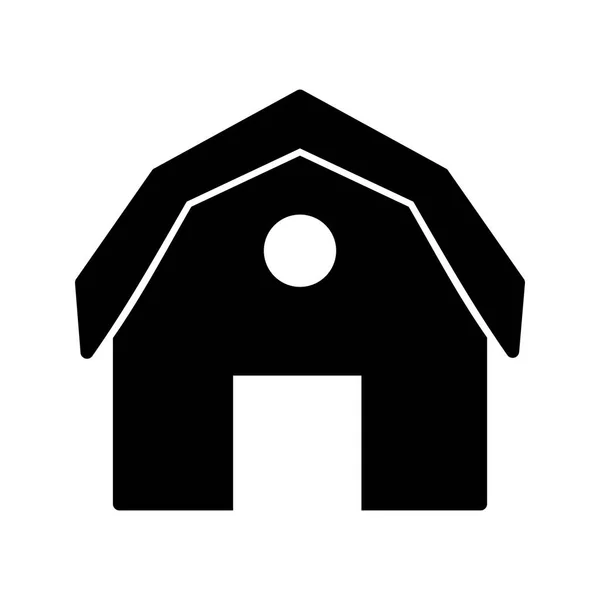 Illustration Barn  Icon — Stock Photo, Image