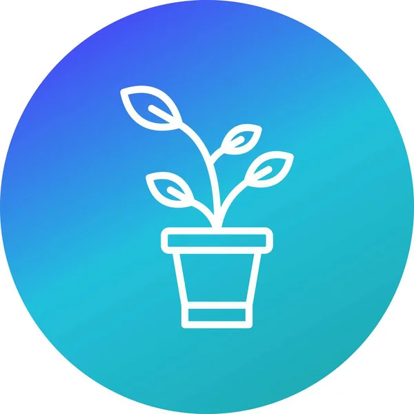 Ikona ilustracja Sprout — Zdjęcie stockowe