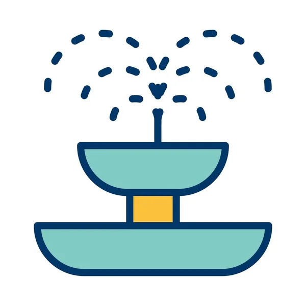 Illustration Fountain Icon