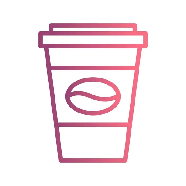 Illustration kahve simgesi — Stok fotoğraf