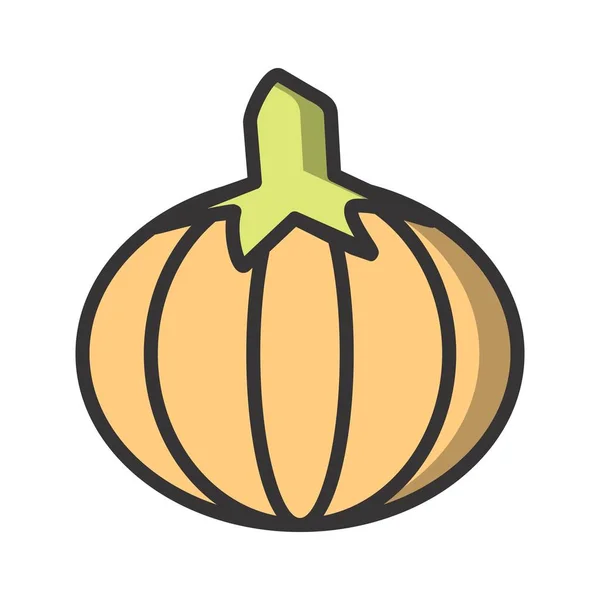 Illustration Pumpkin Icon — Stock Photo, Image