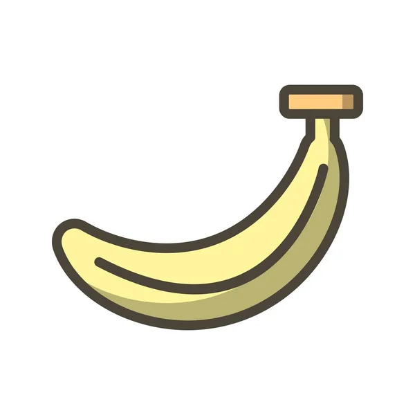 Illustration  Banana Icon — Stock Photo, Image