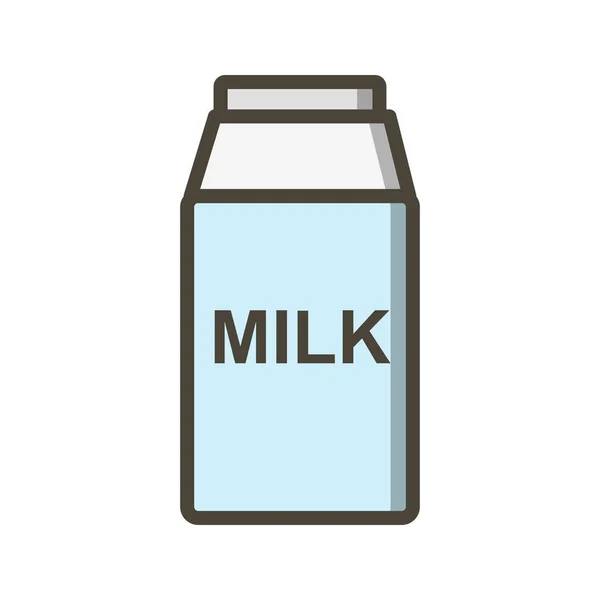 Icono de la leche de ilustración — Foto de Stock