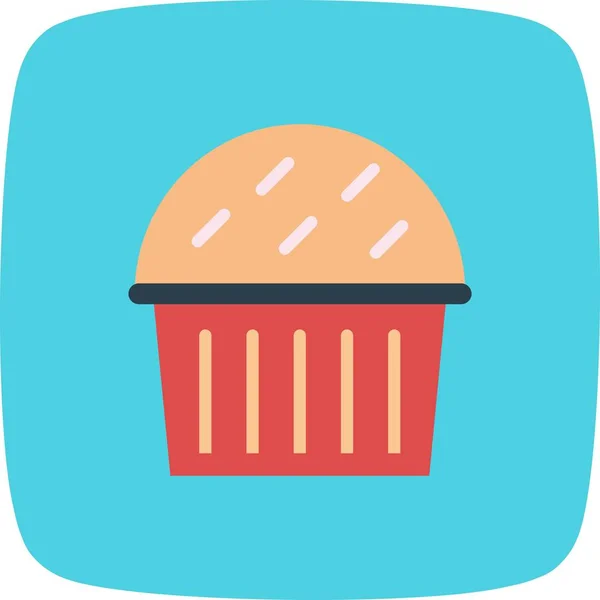 Icono de Ilustración Cupcake —  Fotos de Stock