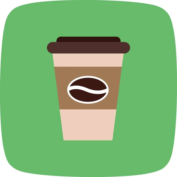 Кофейная икона — стоковое фото
