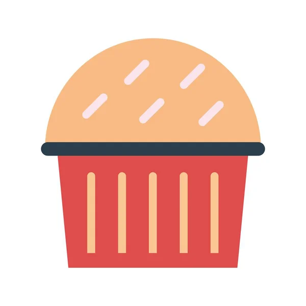 Icono de Ilustración Cupcake —  Fotos de Stock