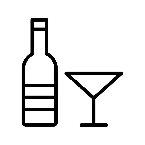 Illustration  Wine Icon — Stock Photo, Image