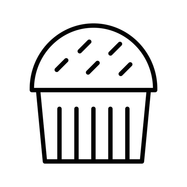 Illustrazione Cupcake Icona — Foto Stock