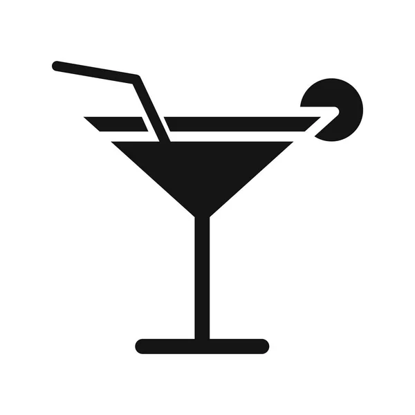 Illustration cocktail ikon — Stockfoto