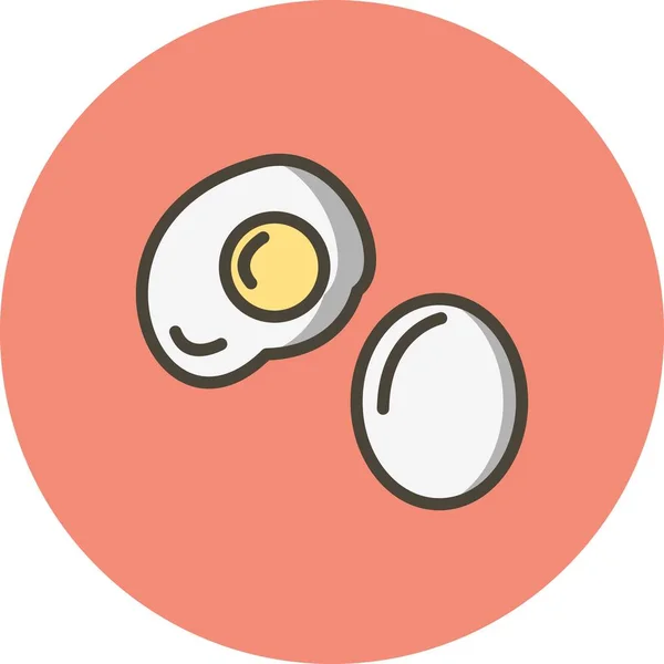 イラストの卵アイコン — ストック写真