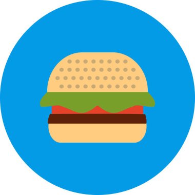 İllüstrasyon hamburger simgesi