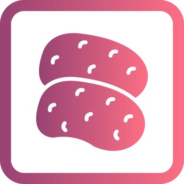 Illustration patates simgesi