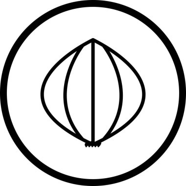 İllüstrasyon sarımsak simgesi