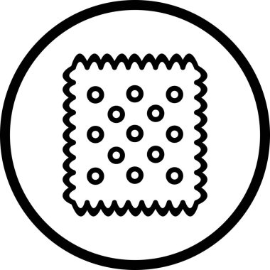 İllüstrasyon bisküvi simgesi