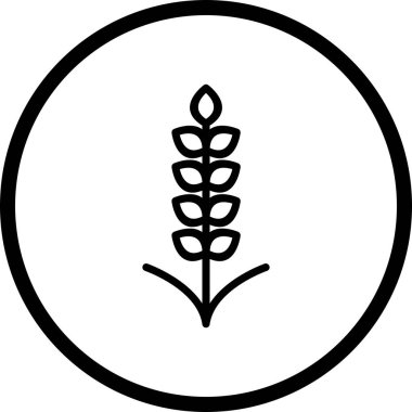 İllüstrasyon tahıl simgesi