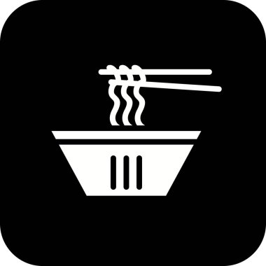 Illustration noodle simgesi