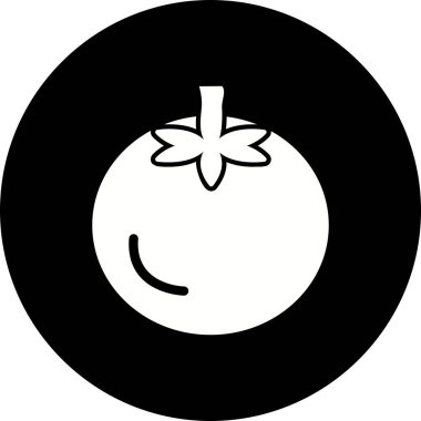 İllüstrasyon domates simgesi