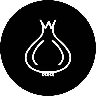 İllüstrasyon soğan simgesi