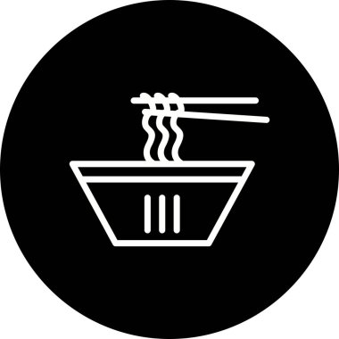 Illustration noodle simgesi