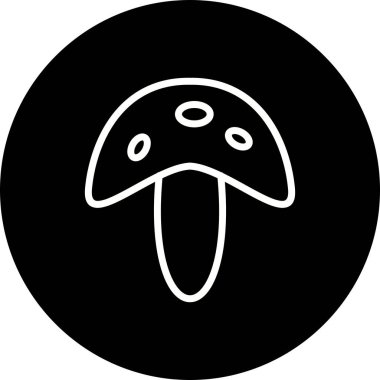 İllüstrasyon mantar simgesi