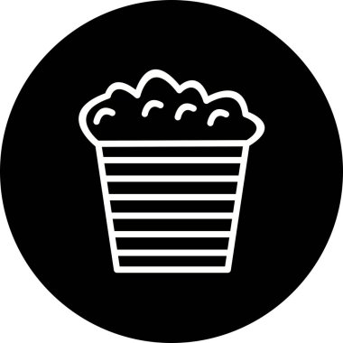 Illustration Popcorn simgesi